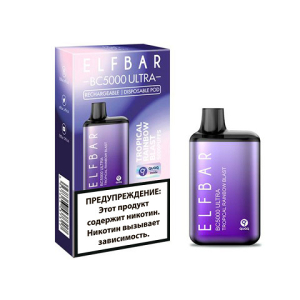 Elfbar BC5000 (Тропические фруктовые конфеты), 5000 тяг в Севастополе