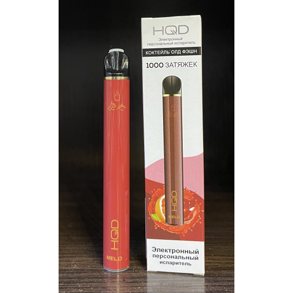 HQD melo coctail old faision (коктейль олд фэйшн) 1000 затяжек в Севастополе