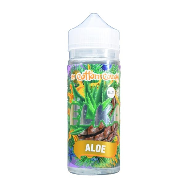 Жидкость Cotton Candy ЁLKA ALOE (Хвоя С Мятой И Алоэ) (120 мл, 0 мг/мл) в Севастополе