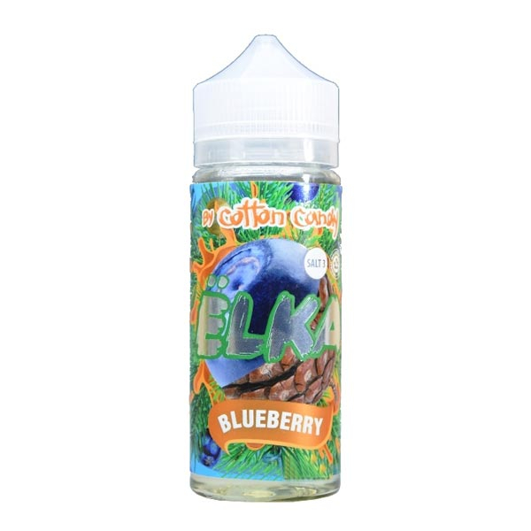 Жидкость Cotton Candy ЁLKA BLUEBERRY (Хвоя С Мятой И Черникой) (120 мл, 0 мг/мл) в Севастополе