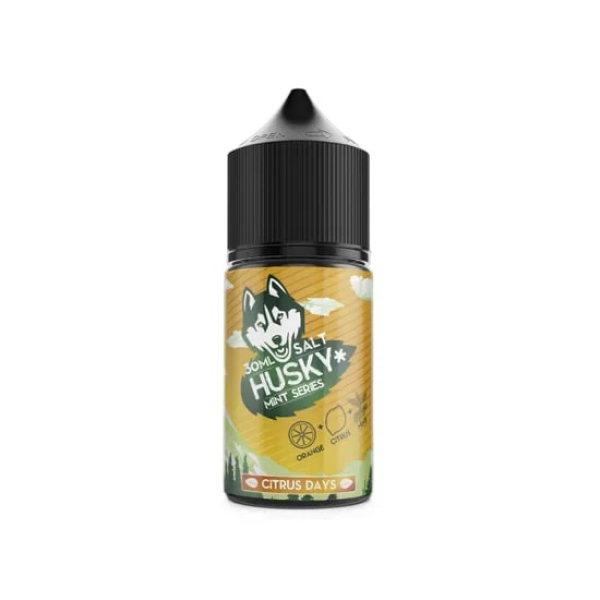 Жидкость Husky salt Mint series Citrus Days (Мороженное апельсин мята) (30 мл, 20 мг/мл) в Севастополе