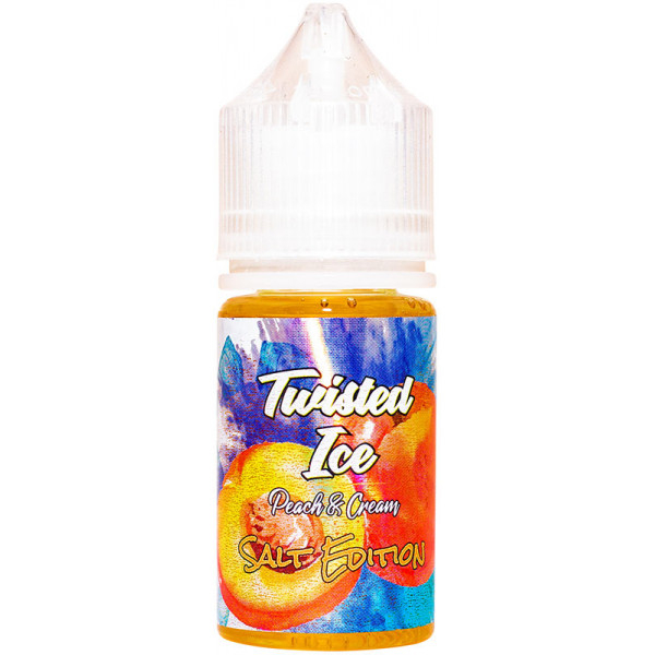 Жидкость Twisted Ice Salt Peach&Cream (Персиково Сливочный Щербет) (30 мл, 20 мг/мл) в Севастополе