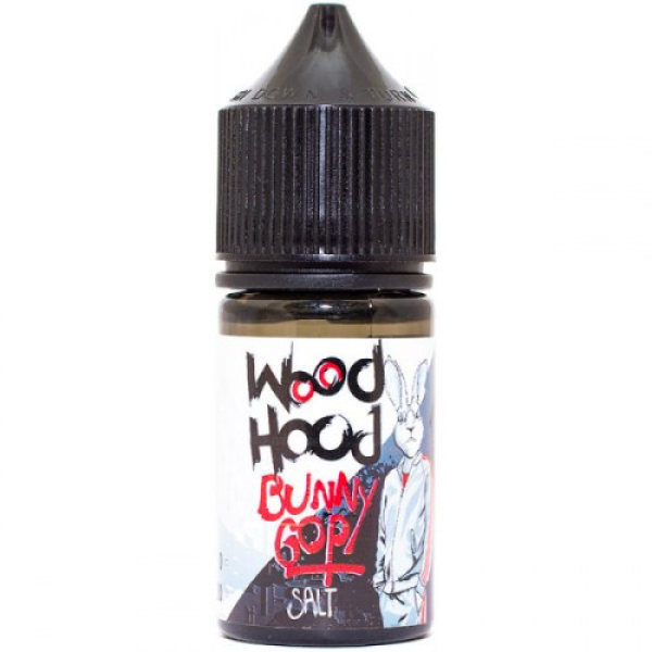 Жидкость Wood Hood Bunny Gop (Малина Черника Черная Смородина Лед) (30 мл, 20 мг/мл) в Севастополе