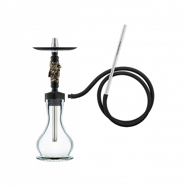 Кальян Honey Sigh Mini Dark Exclusive Samurai Серебристый (38 см) в Севастополе