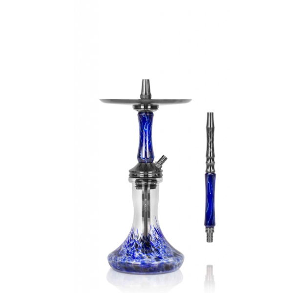 Кальян Ocean Hookah Kaif Small 2 (черный,синий, 53 см) в Севастополе