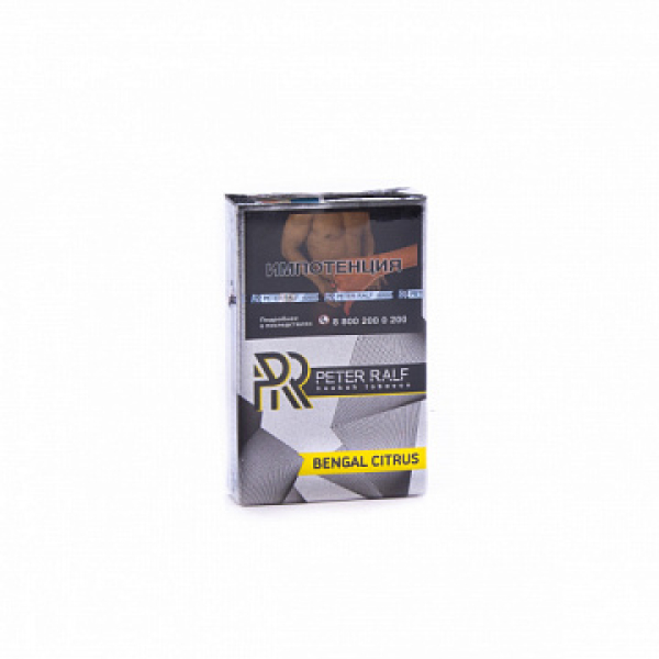 Табак Peter Ralf Bengal citrus (Лимон и Мята со Специями) 50 гр в Севастополе