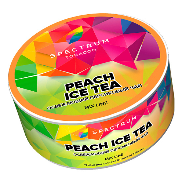 Табак Spectrum Mix Line Peach ice tea (Освежающий персиковый чай) 25 гр в Севастополе