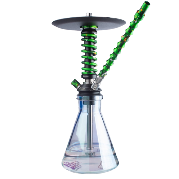 Кальян Mamay Customs Coilovers Micro Rick And Morty (Зелёный, 30 см) в Севастополе