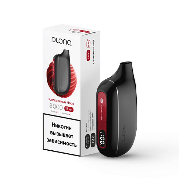 Электронка Plonq Max S 8000 Клюквенный Морс в Севастополе