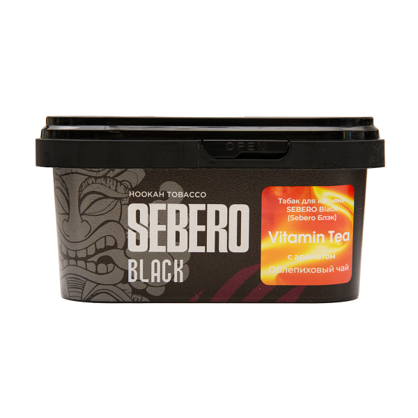Табак Sebero Black Vitamin Tea Облепиховый Чай 200 грамм в Севастополе