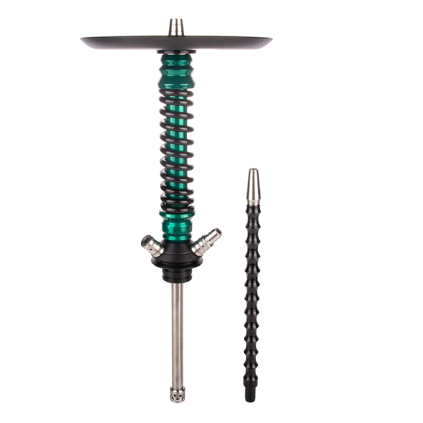 Кальян Mamay Customs Coilover Mini  Зелёный Лак Чёрный в Севастополе