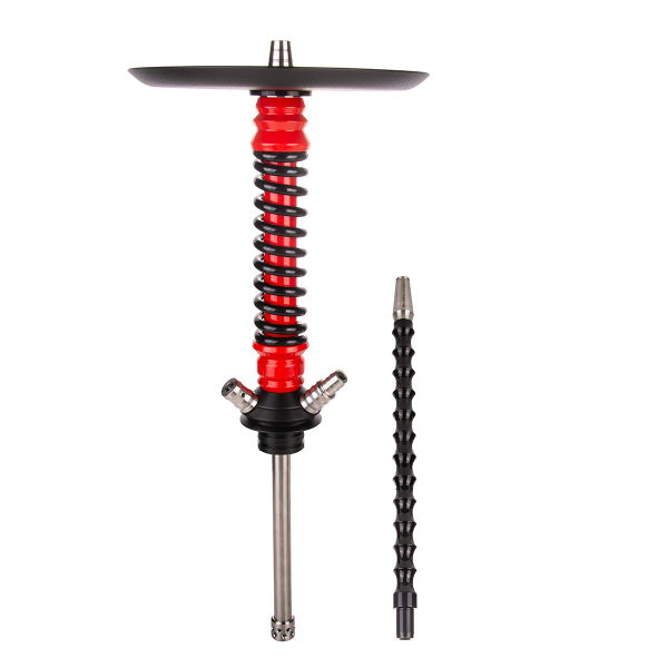 Кальян Mamay Customs Coilover Mini  Красный Чёрный в Севастополе