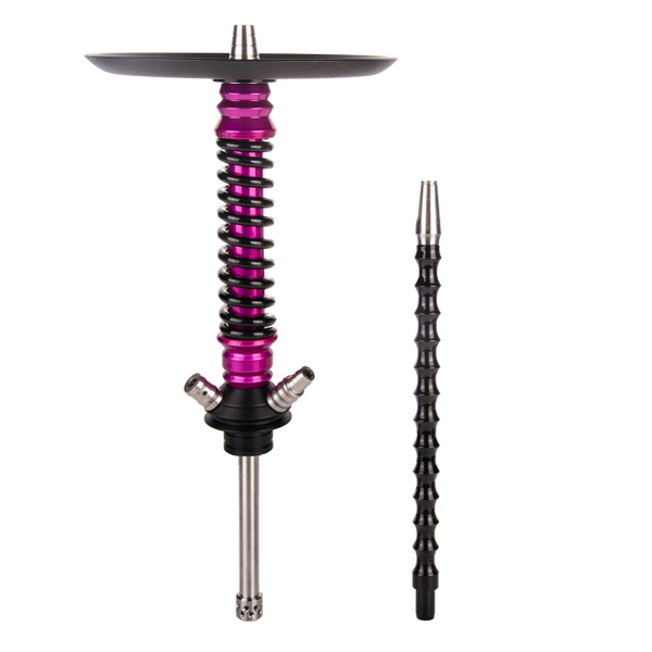 Кальян Mamay Customs Coilover Mini  Розовый Лак Чёрный в Севастополе