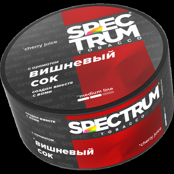 Табак Spectrum Medium Line Cherry Juice 25 грамм в Севастополе