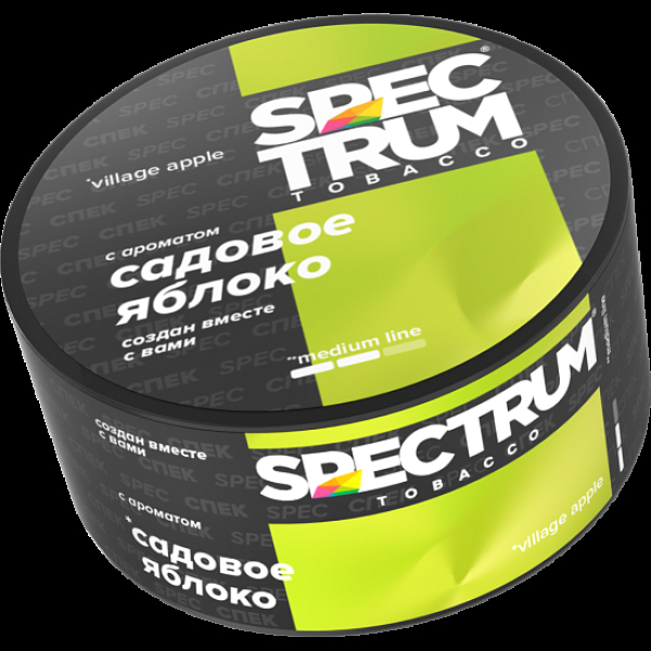 Табак Spectrum Medium Line Village Apple 25 грамм в Севастополе