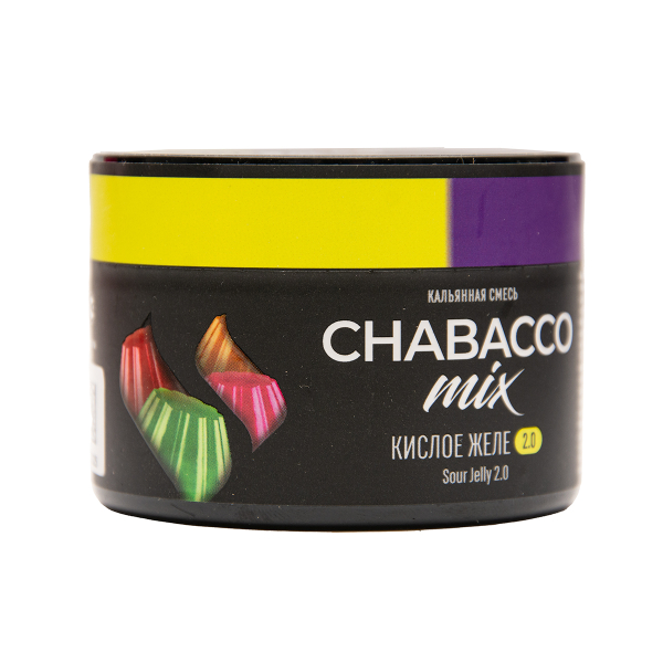 Бестабачная смесь Chabacco Mix Medium Sour Jelly 2.0 50 грамм в Севастополе