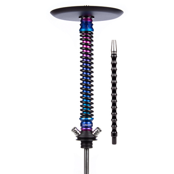 Кальян Mamay Customs Coilover Big Anod Blue Space Черный Глянец в Севастополе