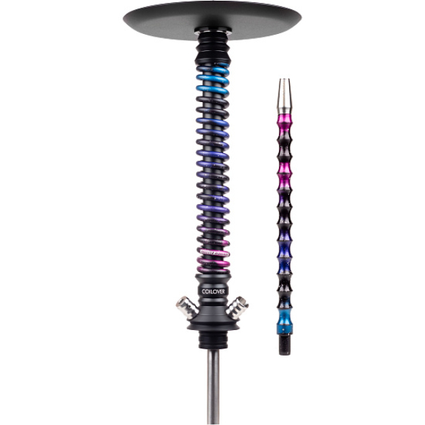 Кальян Mamay Customs Coilover Big Anod Черный Мат Dark Space в Севастополе