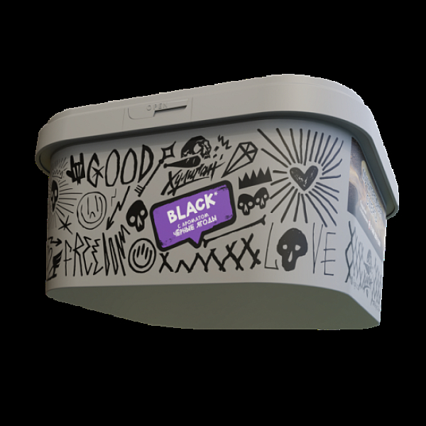 Табак Хулиган Black Черные Ягоды 200 грамм в Севастополе