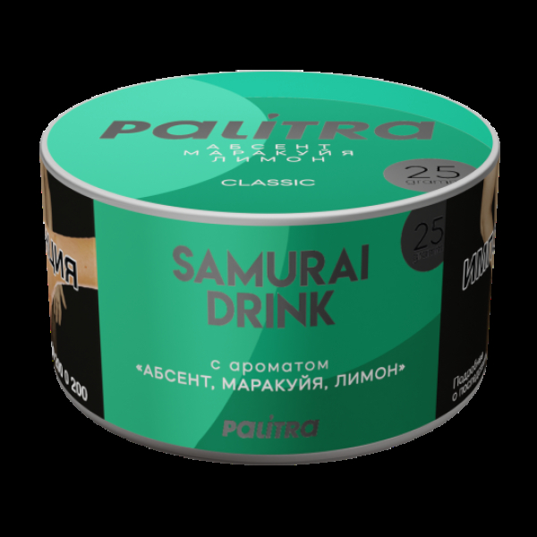 Табак Palitra Samurai Drink Напиток Самурая 25 грамм в Севастополе