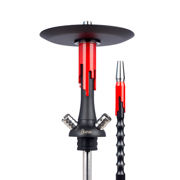 Кальян Mamay Customs Flow Черный Матовый Красный Глянец в Севастополе