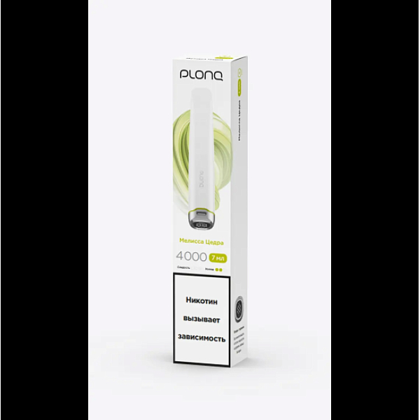 Электронка Plonq Plus Pro 4000 Мелиcса Цедра 4000 затяжек в Севастополе