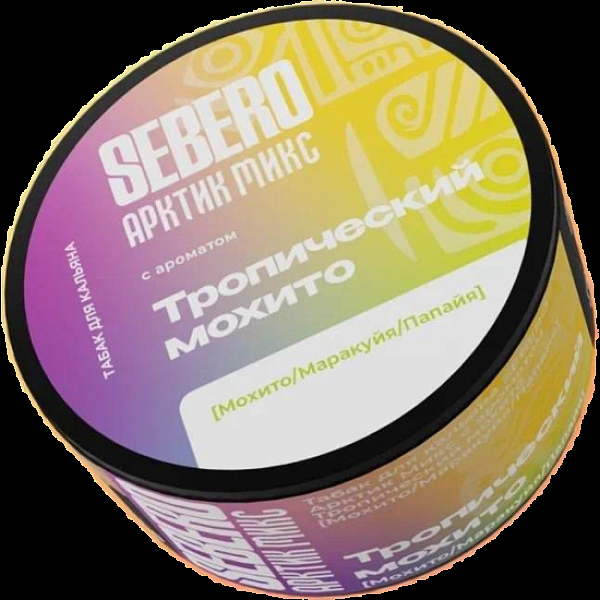 Табак Sebero Арктик Микс Тропический Мохито Мохито Маракуйя Папайя 100 грамм в Севастополе