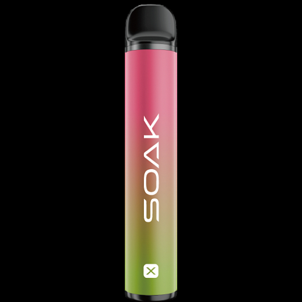 Электронка Soak X Raspberry Soda Малиновая Газировка 2200 затяжек в Севастополе