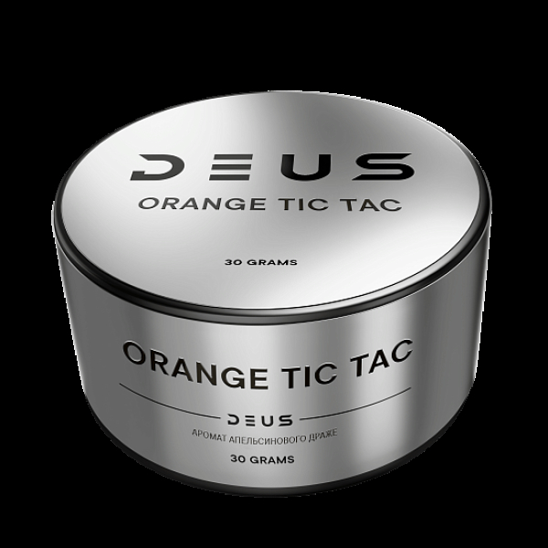 Табак Deus Orange Tic Tac Апельсиновое Драже 30 грамм в Севастополе